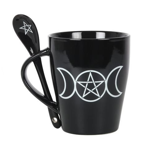 Triple Moon Mug & Spoon